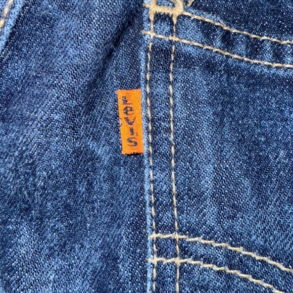 LVC Levi’s Vintage 90’s 607 Orange Tab Straight Leg Jean 32 x 30 - Picture 4 of 11